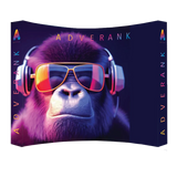 10ft Eclipse Lite Curved Trade Show Display Kit