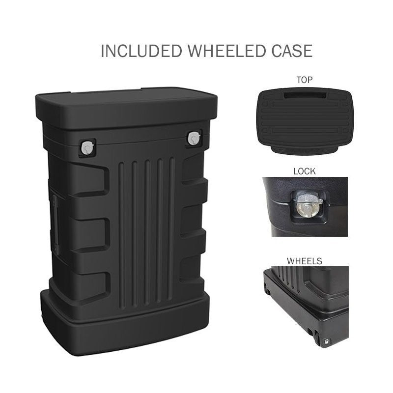 10ft Coyote Curved Graphic Trade Show Display Kit 01