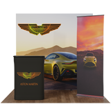 10ft Push-Fit Trade Show Display Kit