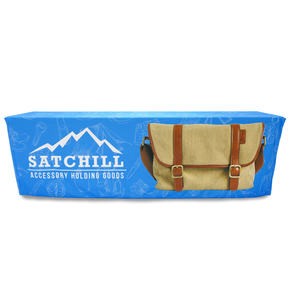 8ft Printed Table Cover Fitted Style