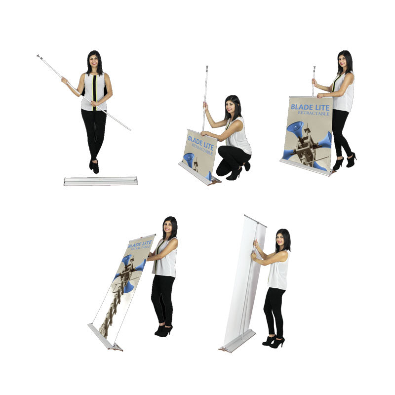 10ft Banner Stand Trade Show Display Kit 01