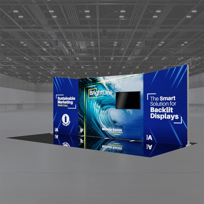 20ft BrightLine AFA Trade Show Display Kit