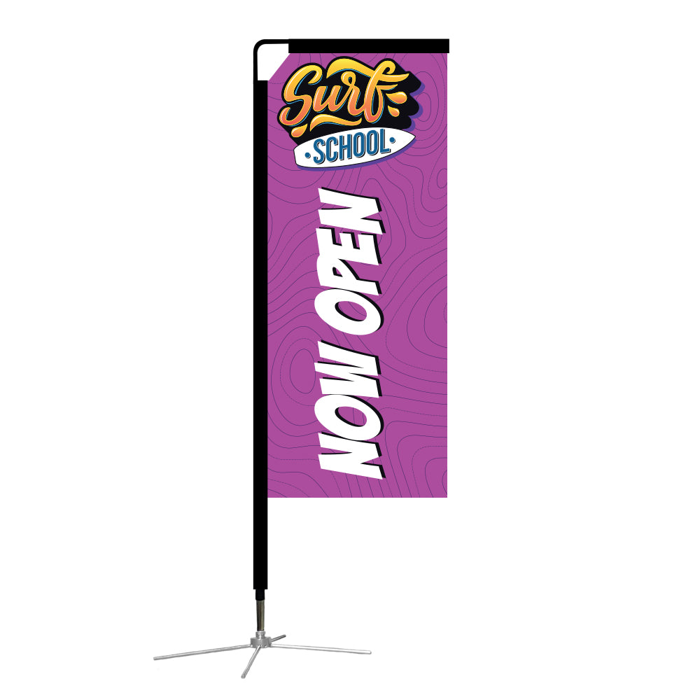 7ft. Mamba Rectangle Flag Medium
