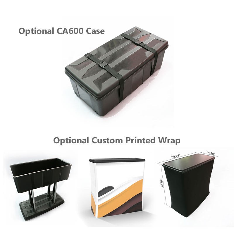 10ft Waveline Media B-Series Oyster Trade Show Display Kit A