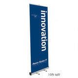 BoostXL 36" wide x 10ft tall Retractable Banner Stand