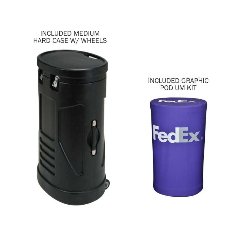 10ft Lunar Trade Show Display Kit 01