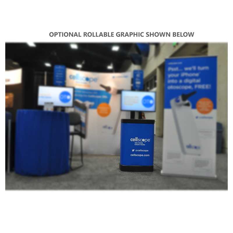 OCX Wheeled Popup Case-to-Podium Kit