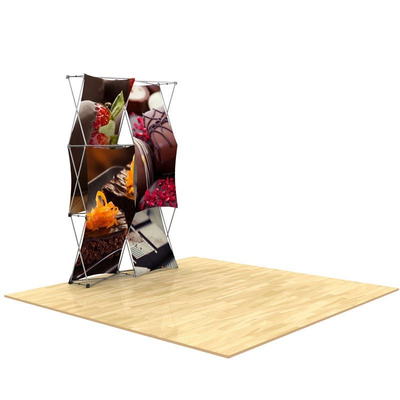 5ft 3D SNAP Pop-Up Display Layout 3