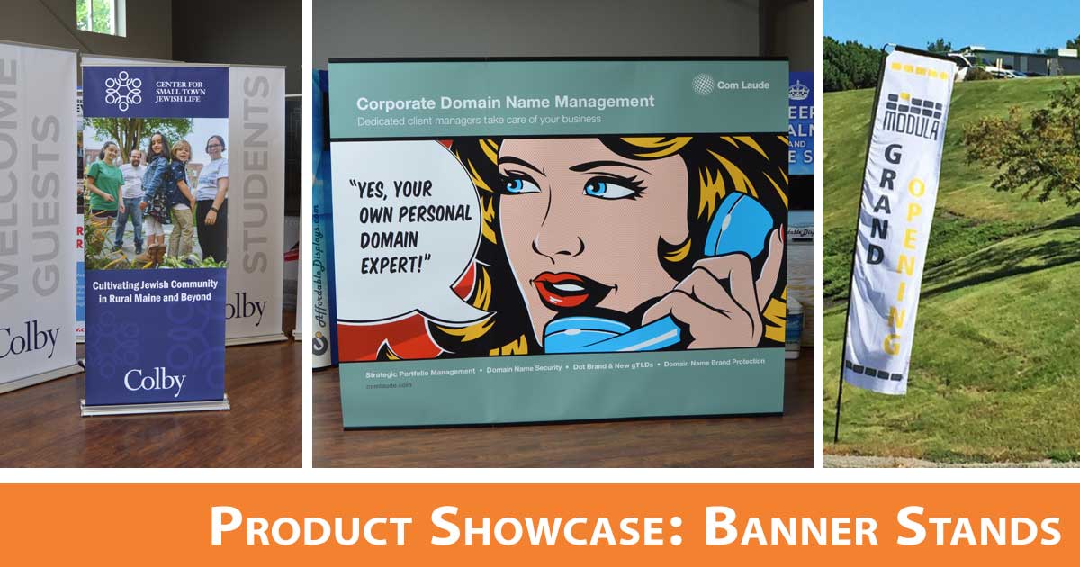 Retractable Banner Stands, Trade Show Graphics