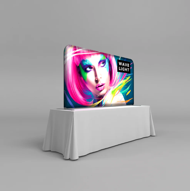 Top On Display Backlit Table Top Displays - Affordable Exhibit Displays