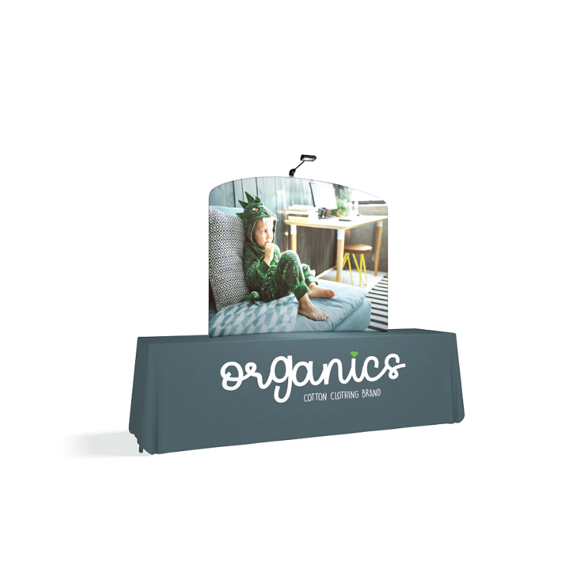 Tension Fabric Table Top Displays - Affordable Exhibit Displays