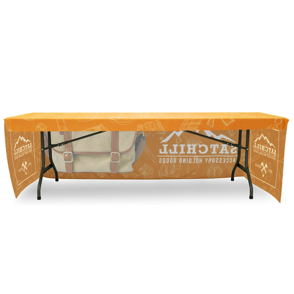 8ft Printed Table Cover Fitted Style