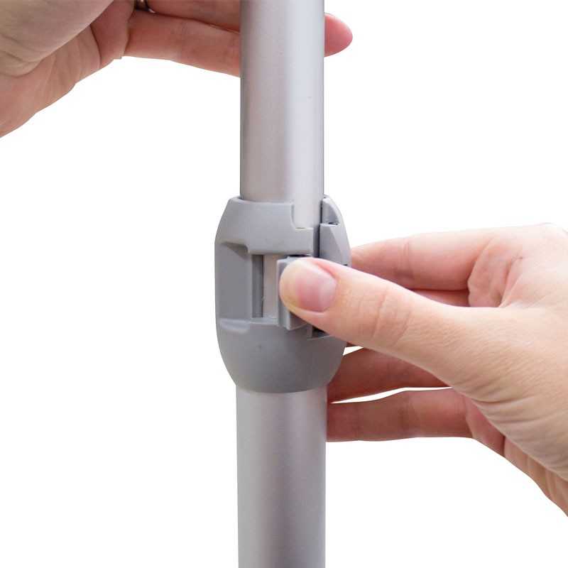 8ft Bravo Adjustable Banner Stand Kit