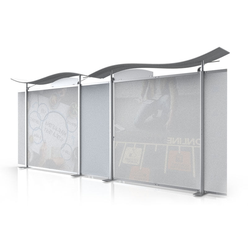 20ft Timberline Wave Canopy Slatwall Kit 3