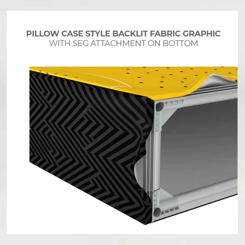 WaveLight® 6.5ft Casonara SEG Counter Light Box