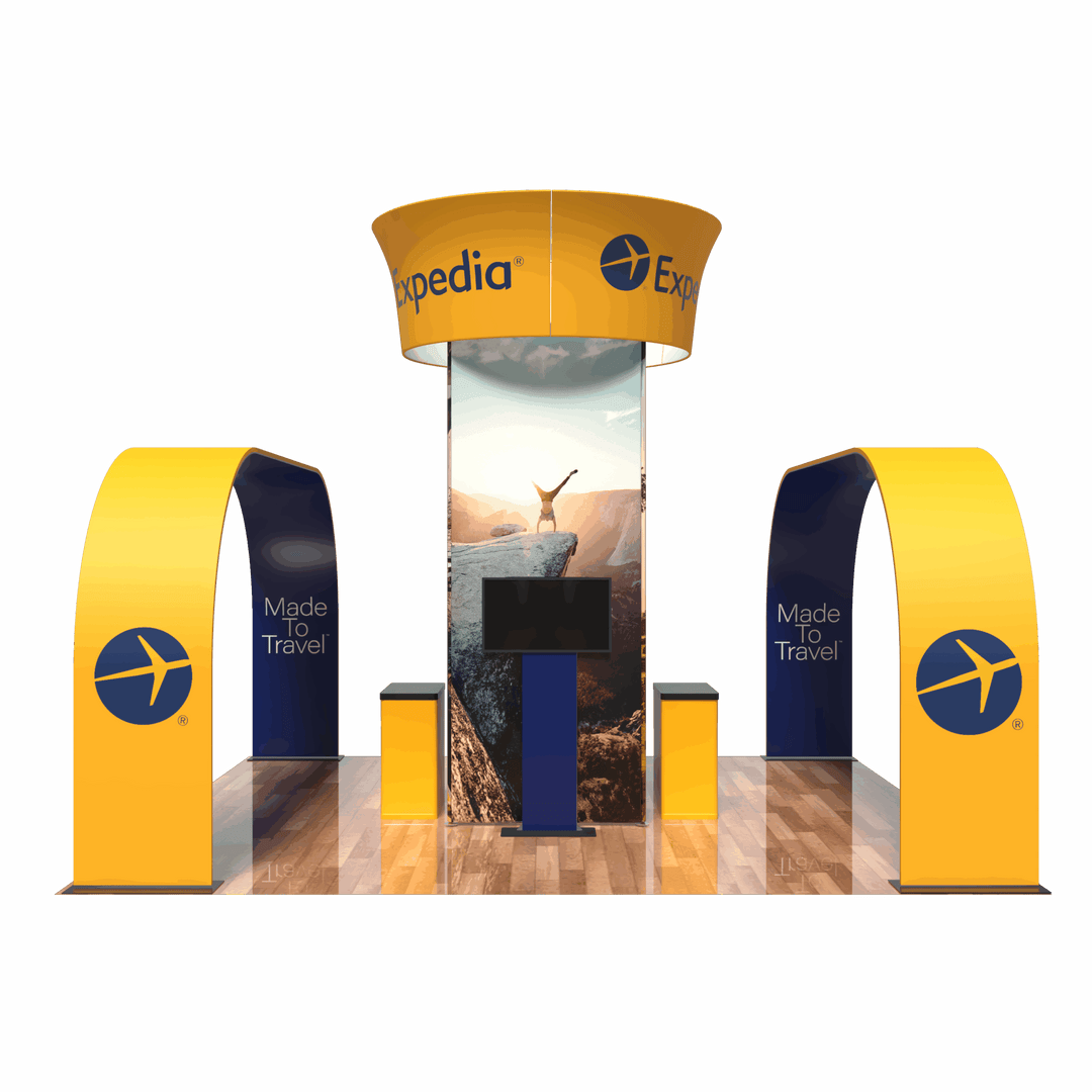 Waveline 20ft Bermuda Booth Kit: Complete Event Solution - Affordable ...