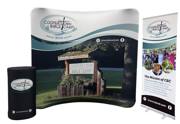 Poster Stand, For Trade Show Displays